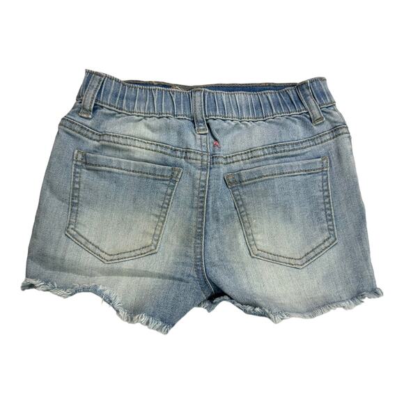 Peek Floral Embroidered Denim Jean Short - Picture 2 of 4